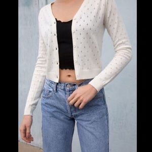 Brandy Melville Cream Cardigan